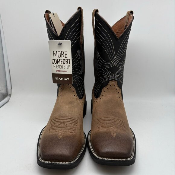 Brand new Ariat Sport Wide Square Toe Cowboy Boots Men\'s